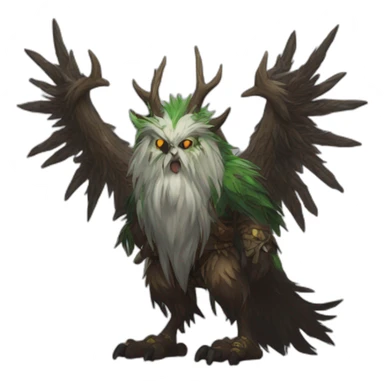 moonkin druid World of Warcraft lmao sticker