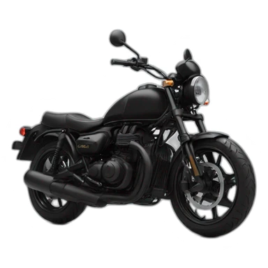 Svartpilen 401 motorcycle black sticker