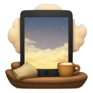Cozy Kindle sticker