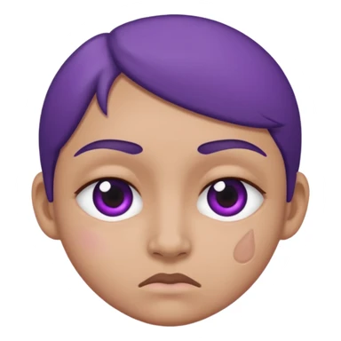 bruises around the eye around the eyes sticker