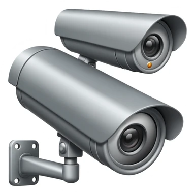 Cctv camera facing northwest  sticker