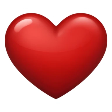 dark red heart emoji sticker