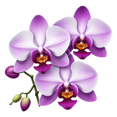 Orchids sticker