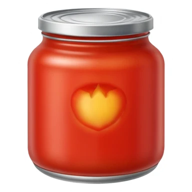 Glass cannned tomato  sticker