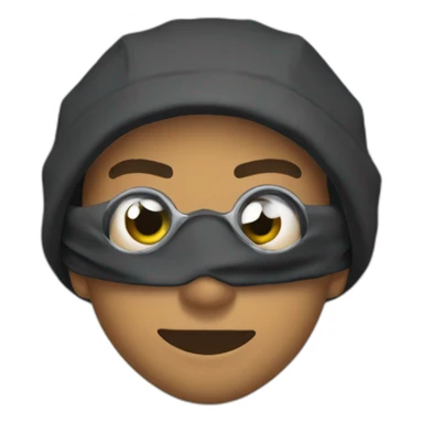 Mbappé sur une tortue ninja sticker