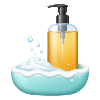 Soap and shampoo sticker