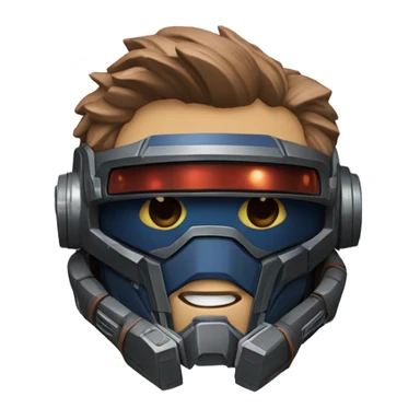 Starlord from guardians of the galaxY sticker
