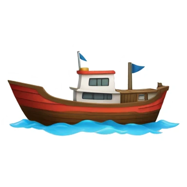 Barco de passeio sticker