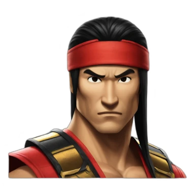 Mortal kombat liu kang sticker