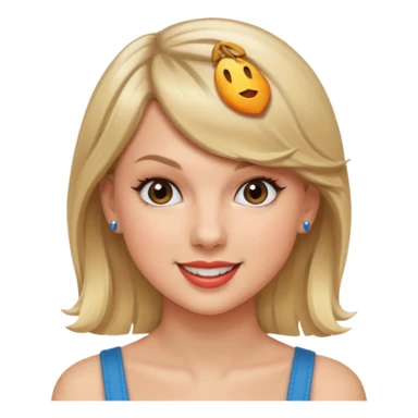 Taylor Swift smile sticker