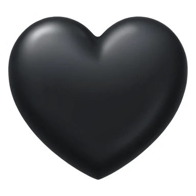 BLACK HEART ON A #30184c BACKGROUND sticker