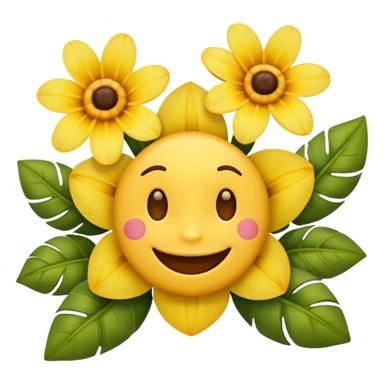 emoji hawaïen sticker
