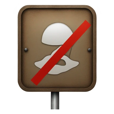 Watch out for poles road sign sticker