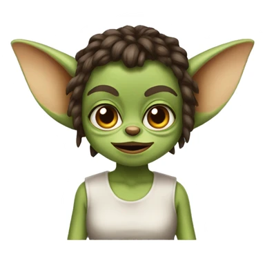 Female gizmo gremlin  sticker