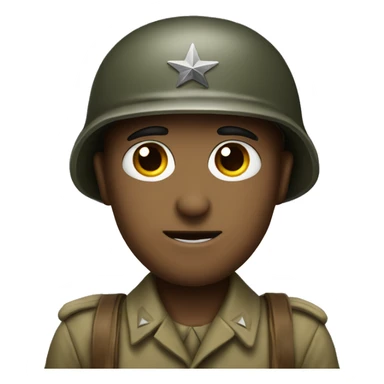 WW2 soldier sticker
