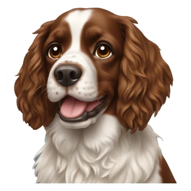 french britanny spaniel dog sticker