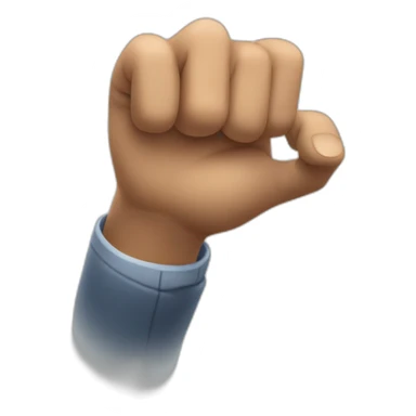 pointing finger toward camera sticker