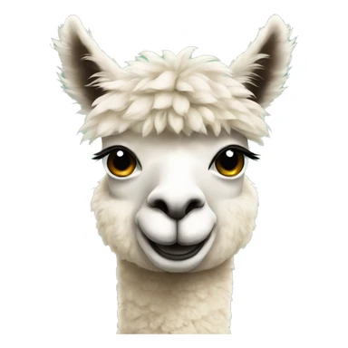 alpaca love sticker