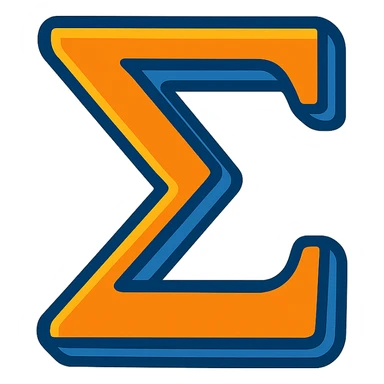 sigma symbol sticker