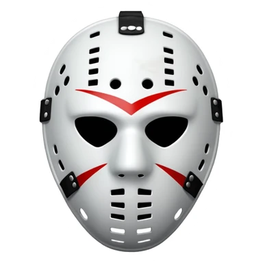 hockey mask sticker