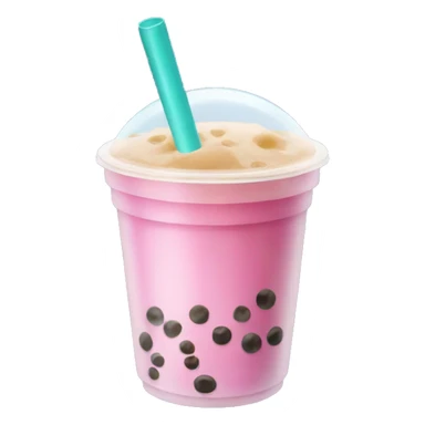 Bubble tea sticker