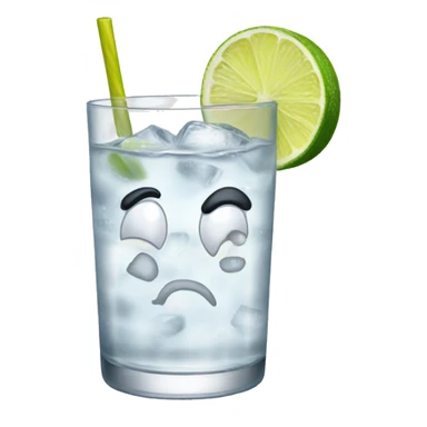 Gin tonic sticker