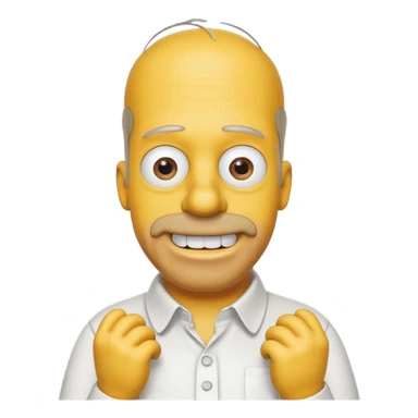 simpson homer sticker