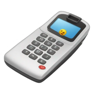 phone making an order sticker