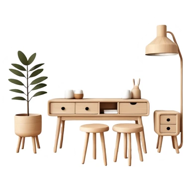 scandi style  home decor   sticker