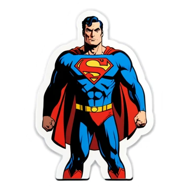 Superman sticker