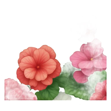Begonias sticker