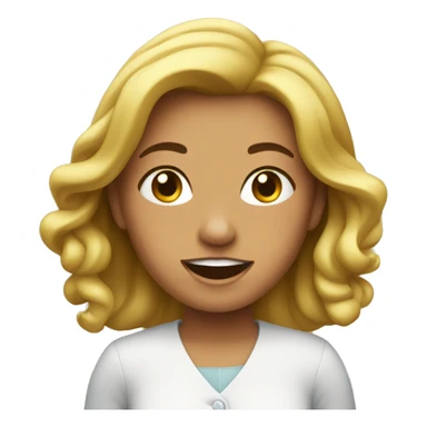 Fille qui saute sticker