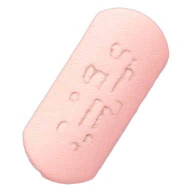 Pale pink bandaid  sticker