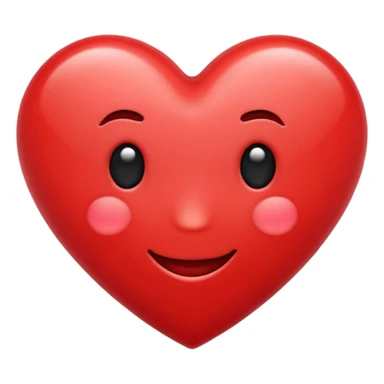 Heart eye emoji  sticker