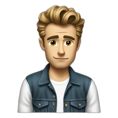 James Dean  sticker