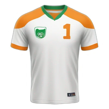 Ivorian football jersey sticker