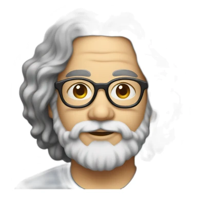 jerry garcia young sticker