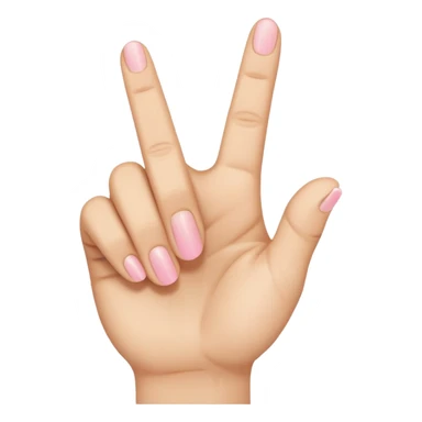 emoji similar to the middle finger emoji but with only the pinky finger raised sticker