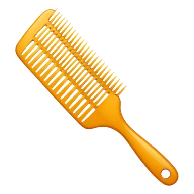 hairdressing comb sticker
