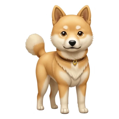 Jindo dog sticker