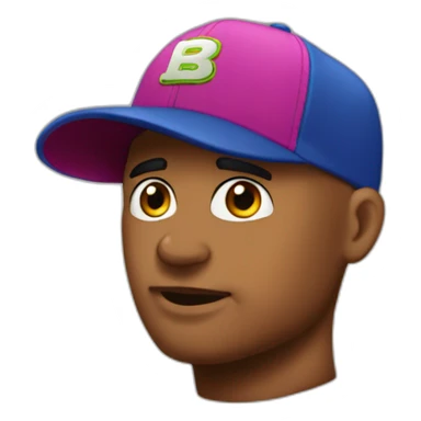 Booba casquette sticker