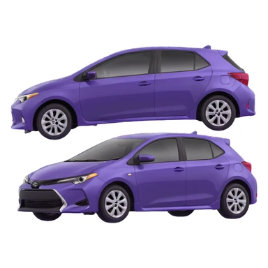 Toyota Corolla 2016 hatchback sticker