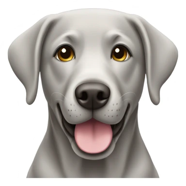 silver labrador retriever dog sticker