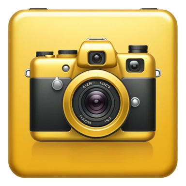 CEMERA EMOJI YELLO COLOR sticker