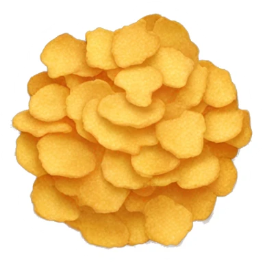 A single small bowl of cornflakes sticker