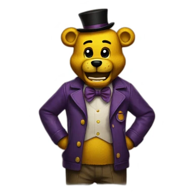 Fredbear sticker