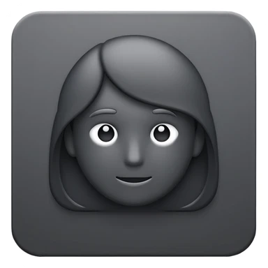 user icon, picture placeholder, dark grey sticker