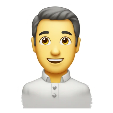 French cheese face sticker