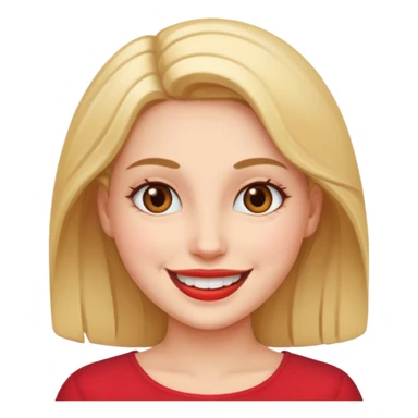 Carita enamorada sticker