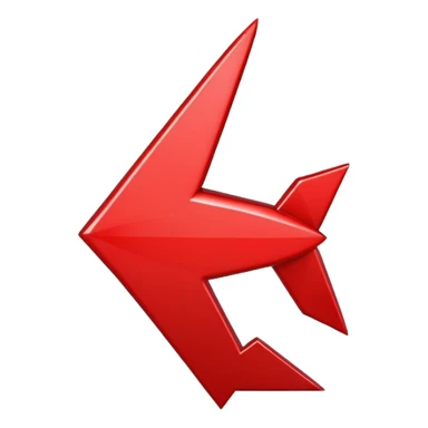 generate the red arrow up sticker